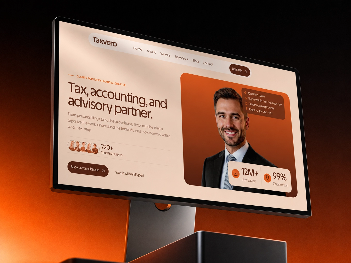 Clearpath Accounting website preview