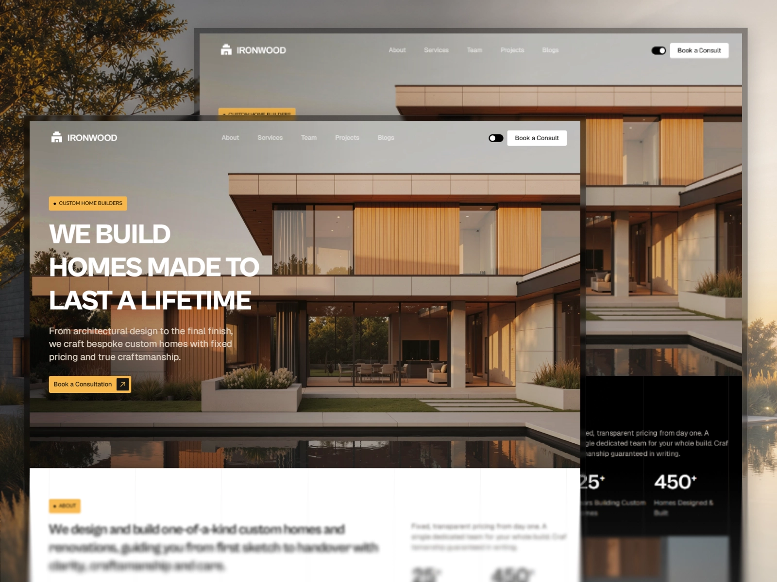 NewLine Homes website preview